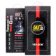 Juodas apsauginis grūdintas stiklas Xiaomi Redmi Note 12 Pro / 12 Pro Plus telefonui "6D Veason Pro Glass"