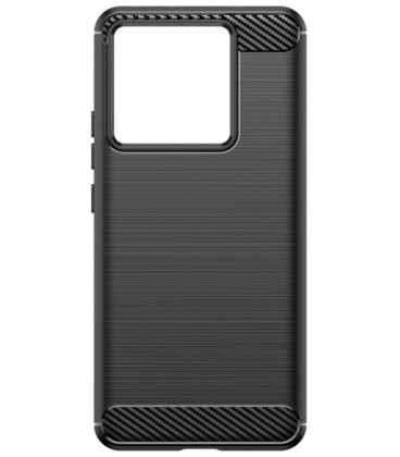 Juodas dėklas Xiaomi 13T telefonui "Carbon 2.0"