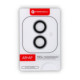 Balta kameros apsauga Apple iPhone iPhone 16 / 16 Plus telefonui "Forcell Premium Tempered Glass Camera Lens"