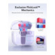 Levandos spalvos dėklas Apple Airpods 4 / 5 ausinėms "ESR Pulse Halolock Magsafe"