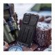 Juodas dėklas Samsung Galaxy A17 / A18 4G / 5G telefonui "Tech-Protect Kevlar Cam+ 2-Set"