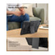 Juodas dėklas Samsung Galaxy Tab S12 Plus 12.6 planšetei "Spigen Tough Armor Pro"