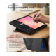 Juodas dėklas Samsung Galaxy Tab S12 Plus 12.6 planšetei "Spigen Tough Armor Pro"