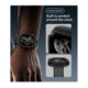Matinis juodas dėklas Apple Watch 12 (46 mm) laikrodžiui "Spigen Rugged Armor"