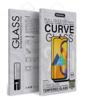 Juodas apsauginis grūdintas stikliukas Xiaomi Redmi Note 14 Pro 4G / 5G telefonui "OG 6D Premium Glass"