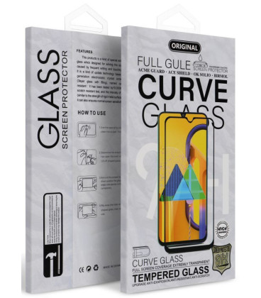 Juodas apsauginis grūdintas stikliukas Xiaomi Redmi Note 14 Pro 4G / 5G telefonui "OG 6D Premium Glass"