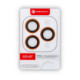 Oranžinė kameros apsauga Apple iPhone iPhone 17 Pro / 17 Pro Max telefonui "Forcell Premium Tempered Glass Camera Lens"