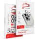Sidabrinės spalvos kameros apsauga Apple iPhone iPhone 14 Pro / 14 Pro Max telefonui "Forcell Premium Tempered Glass Camera Lens