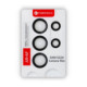 Juoda kameros apsauga Samsung Galaxy S23 Ultra telefonui "Forcell Premium Tempered Glass Camera Lens"