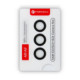 Juoda kameros apsauga Samsung Galaxy S24 telefonui "Forcell Premium Tempered Glass Camera Lens"