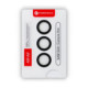 Juoda kameros apsauga Samsung Galaxy S24 Plus telefonui "Forcell Premium Tempered Glass Camera Lens"