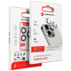 (Coral Red) kameros apsauga Samsung Galaxy S25 Plus telefonui "Forcell Premium Tempered Glass Camera Lens"