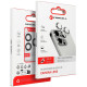 Sidabrinės spalvos kameros apsauga Apple iPhone iPhone 12 Pro Max telefonui "Forcell Premium Tempered Glass Camera Lens"
