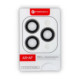 (Titanium) kameros apsauga Apple iPhone iPhone 15 Pro / 15 Pro Max telefonui "Forcell Premium Tempered Glass Camera Lens"