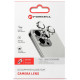 Juoda kameros apsauga Samsung Galaxy Z Flip 8 telefonui "Forcell Camera Lens"