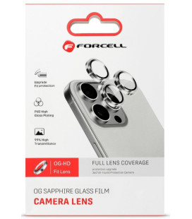 Juoda kameros apsauga Samsung Galaxy Z Flip 8 telefonui "Forcell Camera Lens"