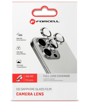 Juoda kameros apsauga Samsung Galaxy Z Fold 8 telefonui "Forcell Camera Lens"