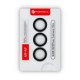 Juoda kameros apsauga Samsung Galaxy S25 Plus telefonui "Forcell Camera Lens"