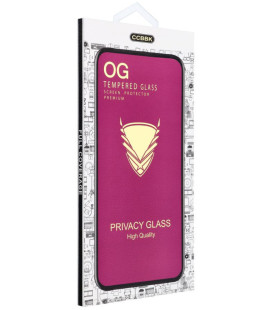 (Privacy) apsauginis grūdintas stikliukas Apple iPhone 18 Pro Max telefonui "OG 6D Premium Privacy Glass"
