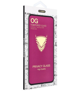 (Privacy) apsauginis grūdintas stikliukas Apple iPhone 18 Pro telefonui "OG 6D Premium Privacy Glass"