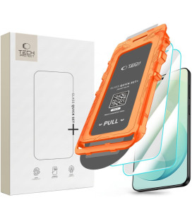 Apsauginis grūdintas stiklas Samsung Galaxy S26 FE telefonui "Tech-Protect Quick Set+ 2-Pack"