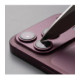 Raudona (Burgundy) kameros apsauga Apple iPhone 18 Pro Max telefonui "Tech-Protect CamFull Fit+"