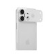 Sidabrinės spalvos kameros apsauga Apple iPhone 18 Pro Max telefonui "Tech-Protect CamAlloy Fit+"