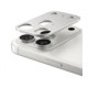 Sidabrinės spalvos kameros apsauga Apple iPhone 18 Pro telefonui "Tech-Protect CamAlloy Fit+"