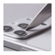 Sidabrinės spalvos kameros apsauga Apple iPhone 18 Pro telefonui "Tech-Protect CamAlloy Fit+"