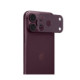 Raudona (Burgundy) kameros apsauga Apple iPhone 18 Pro Max telefonui "Tech-Protect CamAlloy Fit+"