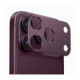 Raudona (Burgundy) kameros apsauga Apple iPhone 18 Pro Max telefonui "Tech-Protect CamAlloy Fit+"