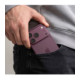 Raudona (Burgundy) kameros apsauga Apple iPhone 18 Pro telefonui "Tech-Protect CamAlloy Fit+"