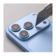 Šviesiai mėlyna kameros apsauga Apple iPhone 18 Pro telefonui "Tech-Protect CamAlloy Fit+"