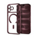 Raudonas (Burgundy) / skaidrus dėklas Apple iPhone 17 Pro Max / 18 Pro Max telefonui "Tech-Protect MagFlex Magsafe"
