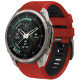 Raudona / juoda apyrankė Garmin Fenix 5X / 5X Plus / 6X / 6X Pro / 7X / 8 / 8 Pro / 9 / 9 Pro (51 mm) "Tech-Protect Iconband Pro