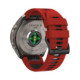 Raudona / juoda apyrankė Garmin Fenix 5X / 5X Plus / 6X / 6X Pro / 7X / 8 / 8 Pro / 9 / 9 Pro (51 mm) "Tech-Protect Iconband Pro