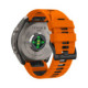 Oranžinė / juoda apyrankė Garmin Fenix 5X / 5X Plus / 6X / 6X Pro / 7X / 8 / 8 Pro / 9 / 9 Pro (51 mm) "Tech-Protect Iconband Pr