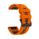 Oranžinė / juoda apyrankė Garmin Fenix 5X / 5X Plus / 6X / 6X Pro / 7X / 8 / 8 Pro / 9 / 9 Pro (51 mm) "Tech-Protect Iconband Pr