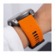 Oranžinė / juoda apyrankė Garmin Fenix 5X / 5X Plus / 6X / 6X Pro / 7X / 8 / 8 Pro / 9 / 9 Pro (51 mm) "Tech-Protect Iconband Pr