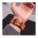 Oranžinė apyrankė Garmin Fenix 5X / 5X Plus / 6X / 6X Pro / 7X / 8 / 8 Pro / 9 / 9 Pro (51 mm) "Tech-Protect Motion"