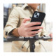 Juodas dėklas Apple iPhone 17 telefonui "Matt Case"