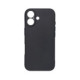 Juodas dėklas Apple iPhone 17 telefonui "Matt Case"