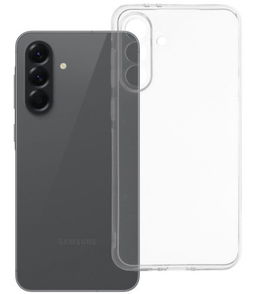 Skaidrus dėklas su kameros apsauga Samsung Galaxy A56 5G telefonui "Clear Case 2mm"