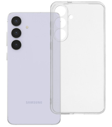 Skaidrus dėklas su kameros apsauga Samsung Galaxy S25 FE telefonui "Clear Case 2mm"