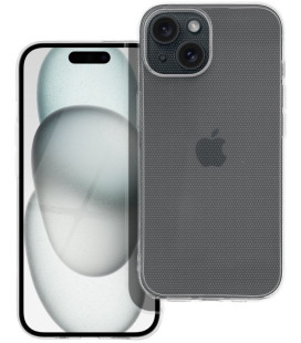 Skaidrus dėklas su kameros apsauga Apple iPhone 15 telefonui "Clear Case 2mm"