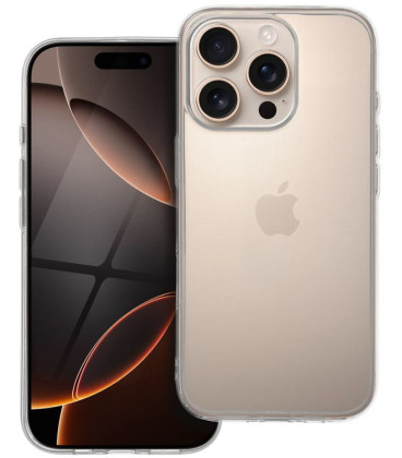 Skaidrus dėklas su kameros apsauga Apple iPhone 16 Pro telefonui "Clear Case 2mm"