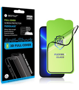 Ekrano apsauga Samsung Galaxy A36 5G telefonui "Bestsuit Flexible 5D Full Glue Hybrid Glass"
