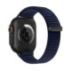 Mėlyna (Navy Blue) apyrankė Apple Watch 8 / 9 / 10 / 11 / 12 / SE / Ultra (44 / 45 / 46 / 49 mm) "Tech-Protect NylonLoop"