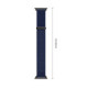 Mėlyna (Navy Blue) apyrankė Apple Watch 8 / 9 / 10 / 11 / 12 / SE / Ultra (44 / 45 / 46 / 49 mm) "Tech-Protect NylonLoop"