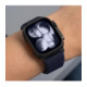 Mėlyna (Navy Blue) apyrankė Apple Watch 8 / 9 / 10 / 11 / 12 / SE / Ultra (44 / 45 / 46 / 49 mm) "Tech-Protect NylonLoop"